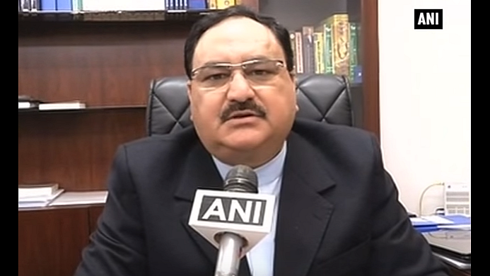Union Health Minister JP Nadda said there was no need to panic. (Photo: ANI)