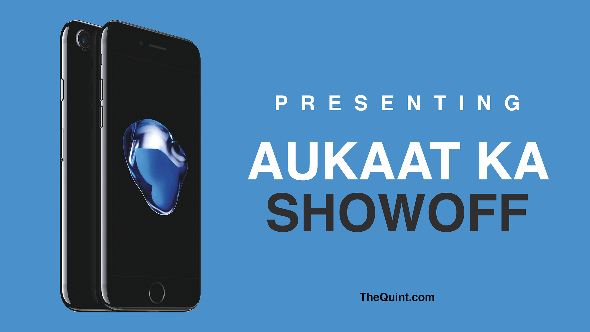 Aukaat ka show-off? Honest Apple advertisement is here! (Photo: Aaqib Raza Khan/<b>TheQuint</b>)