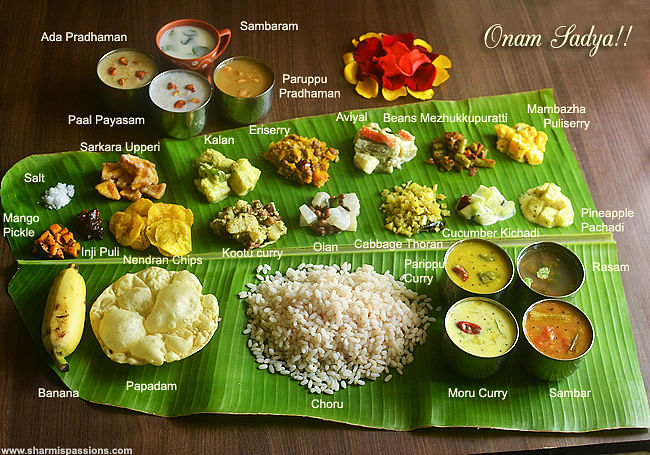 How to make the Onam sadya at home instead of making a sad face and missing out on it.