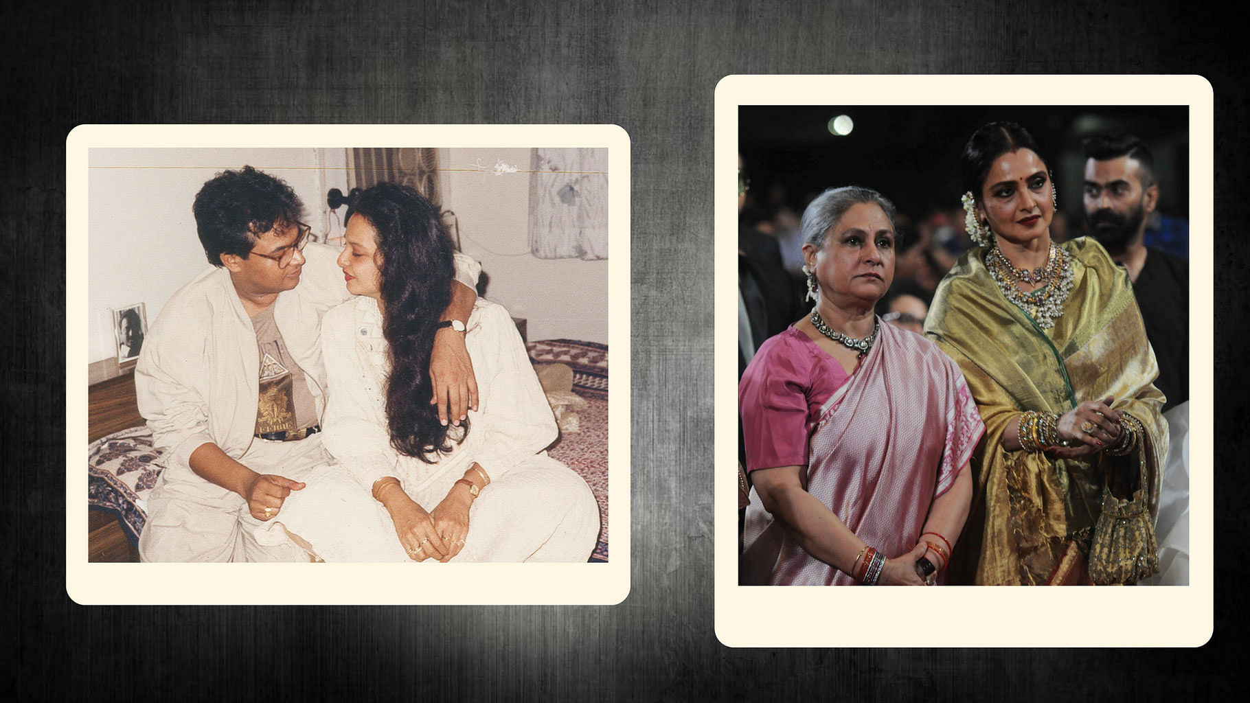 Pictures from Rekha’s new biography - <i>Rekha: The Untold Story.&nbsp;</i>