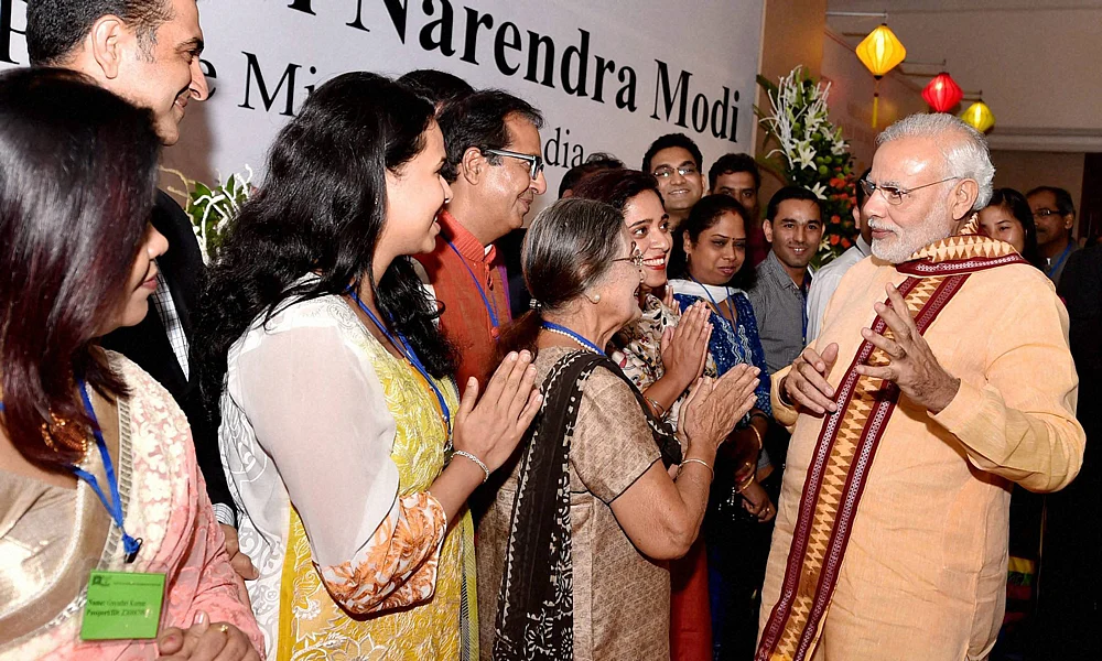My visit to Vietnam is a reinforcement of our friendship, solidarity and comprehensive cooperation said PM Narendra Modi.(Photo: PTI)