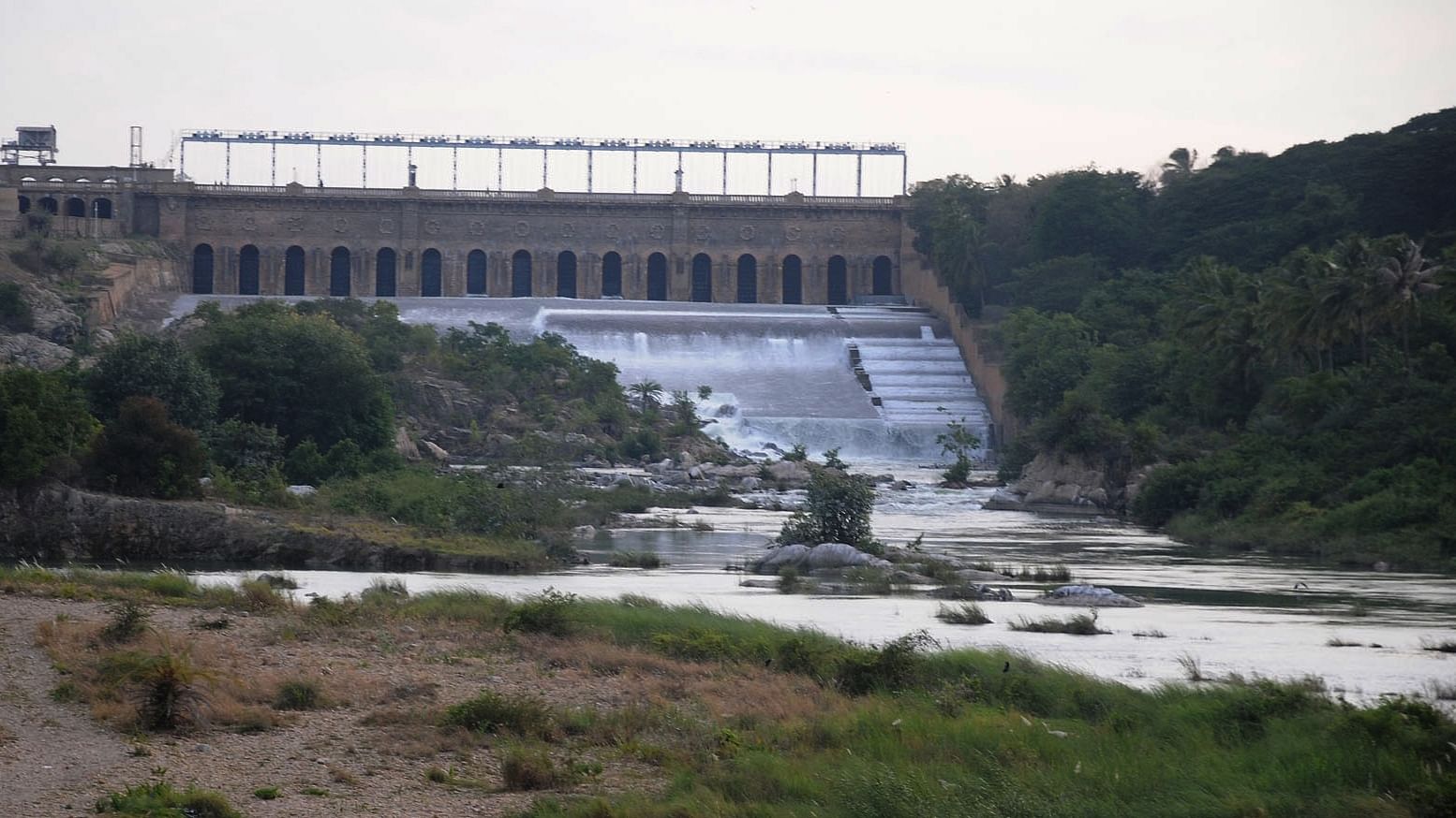 Karnataka’s Cauvery basin reservoirs are half as full as they should be. (Photo: IANS)