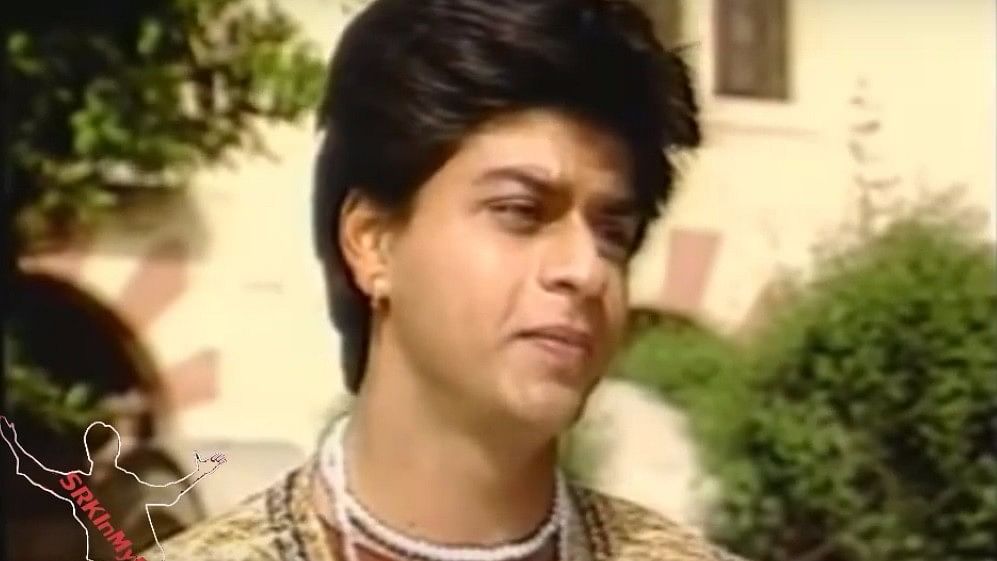 Shah Rukh Khan in a still from <i>Mahaan Karz</i>. (Photo Courtesy: <a href="https://www.youtube.com/watch?v=VN89EWLNUoc">Youtube Screengrab</a>)