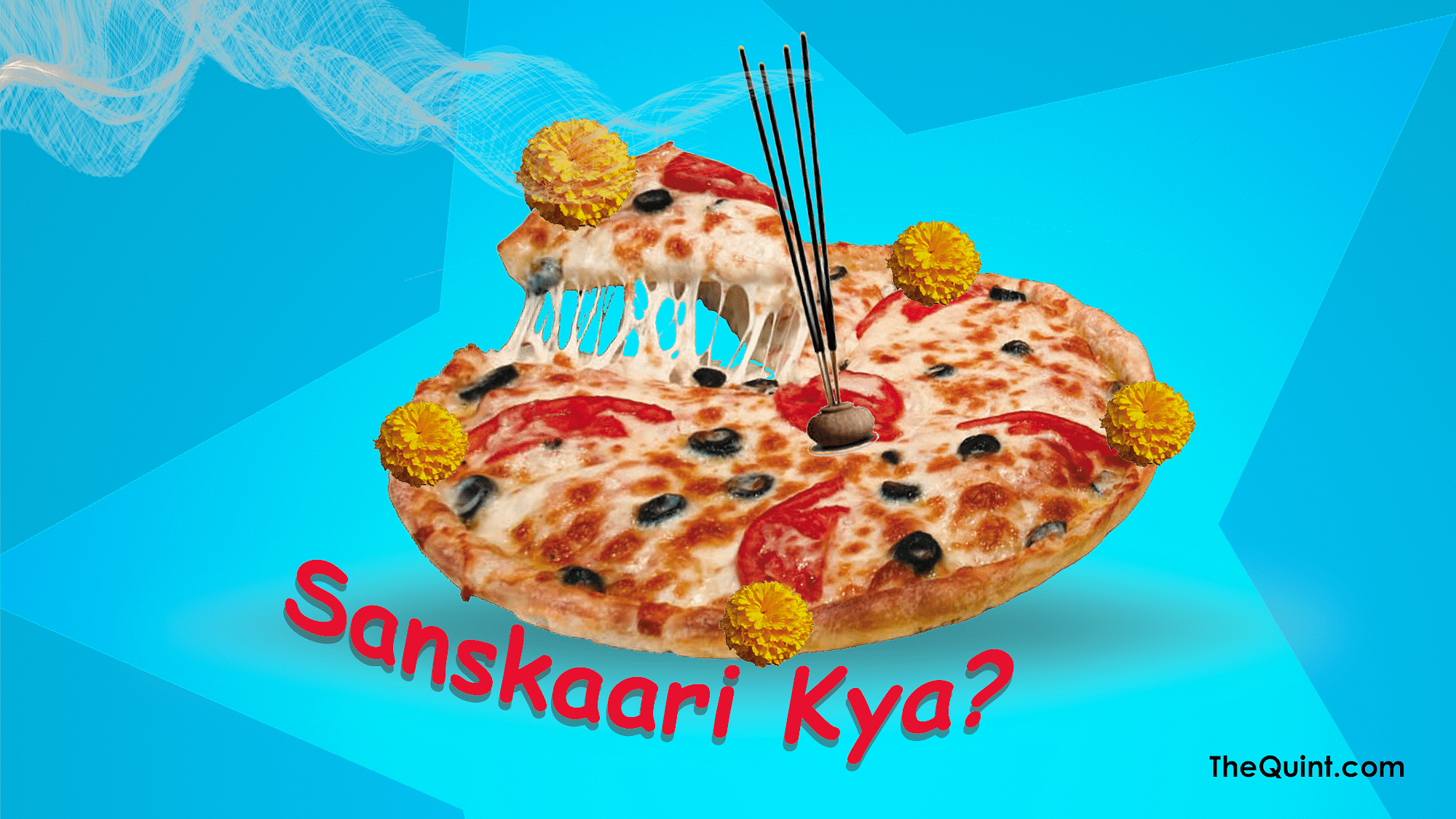 Domino’s is going all-veg this Navratri. Here’s a tongue-in-cheek preview (Photo: <b>TheQuint</b>)