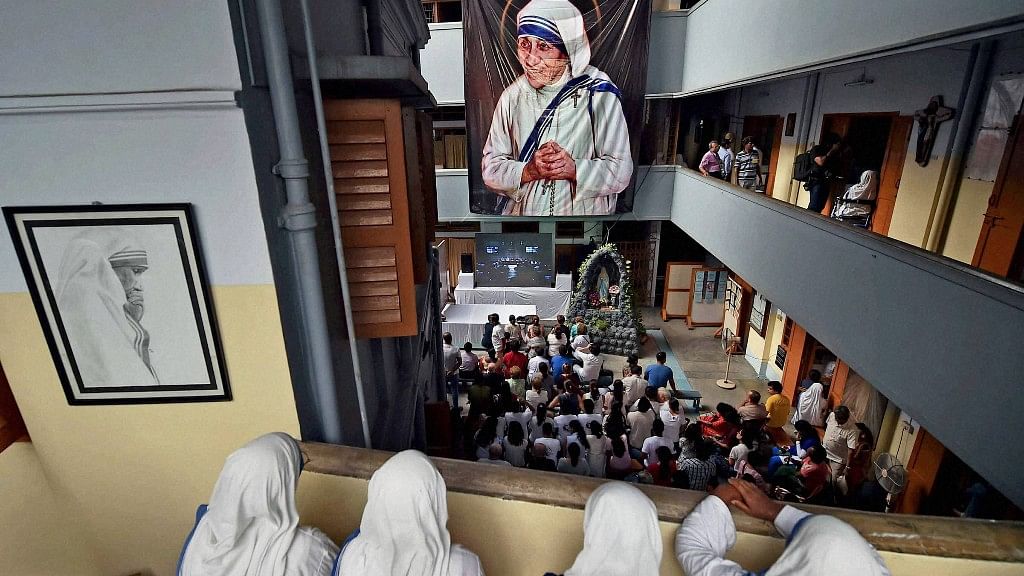 Mother Teresa lived for 44 years in the Mother House in Kolkata. She died on 5 September 1997. (Photo: PTI)