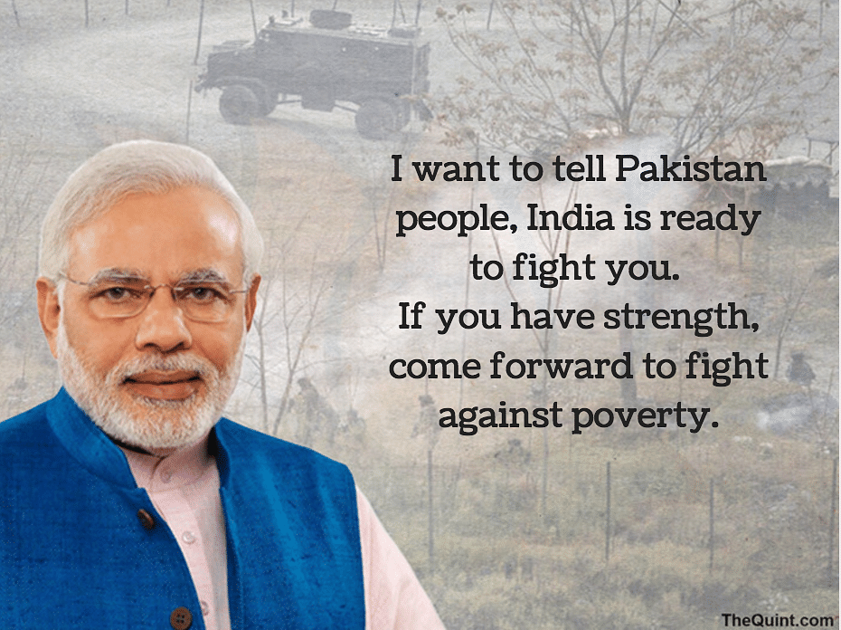 PM Modi sidesteps Nawaz Sharif, directly addresses the people of Pakistan.
