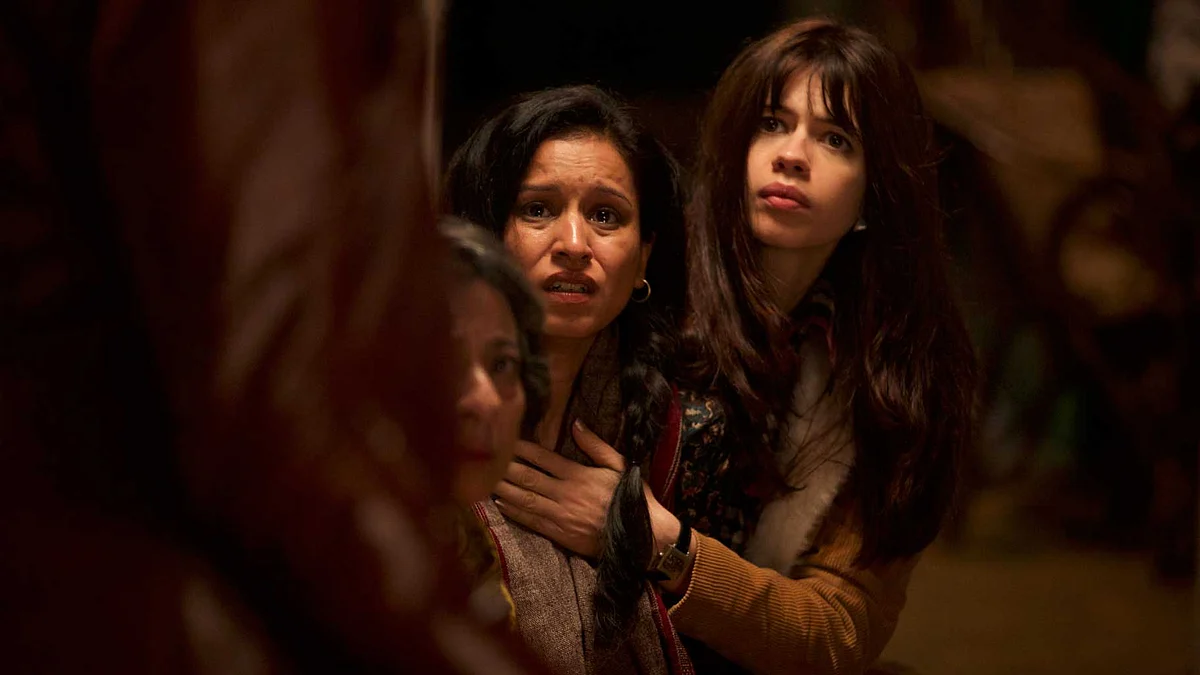 Tanuja, Tilotamma Shome and Kalki Koechlin in a scene from <i>A Death in the Gunj. </i>(Photo courtesy: TIFF)