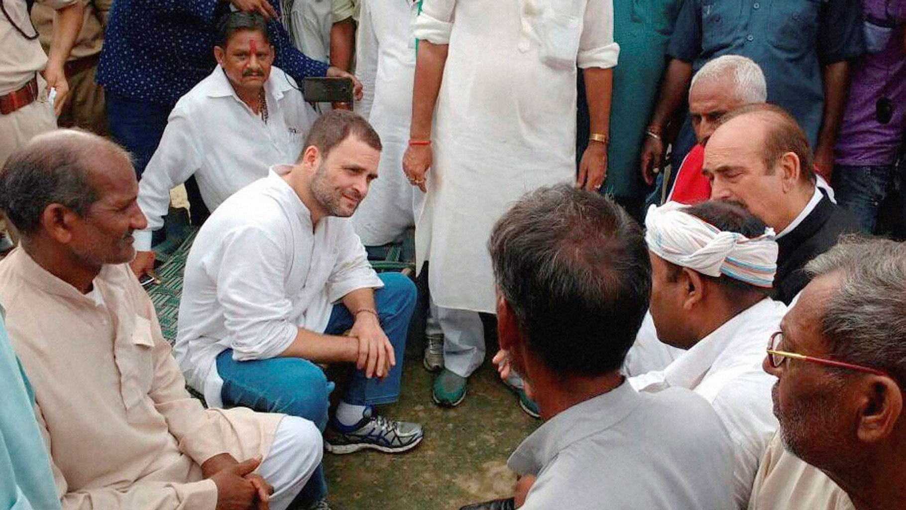 Rahul Gandhi also hit out at the Modi-led central government for its poor showing in generating employment in the country.