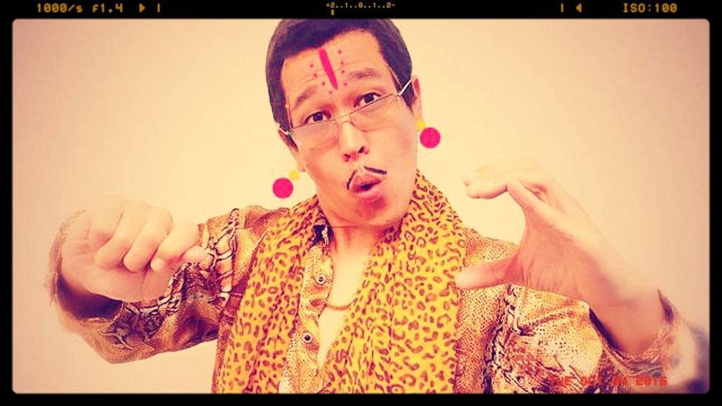 ‘I like orange juice’ is the latest song from DJ Kosaka Daimaou’s Piko Taro of ‘Pen Pineapple Apple Pen’ fame. (Photo: Screengrab)
