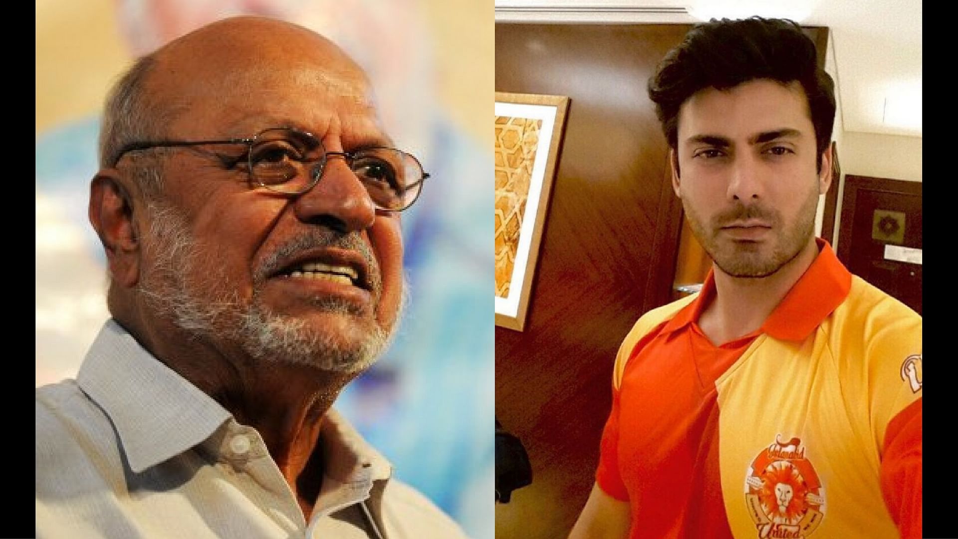 Shyam Benegal denies he is producing any film with a Indo-Pak theme involving Fawad Khan. (Photo courtesy: Twitter / Instagram)