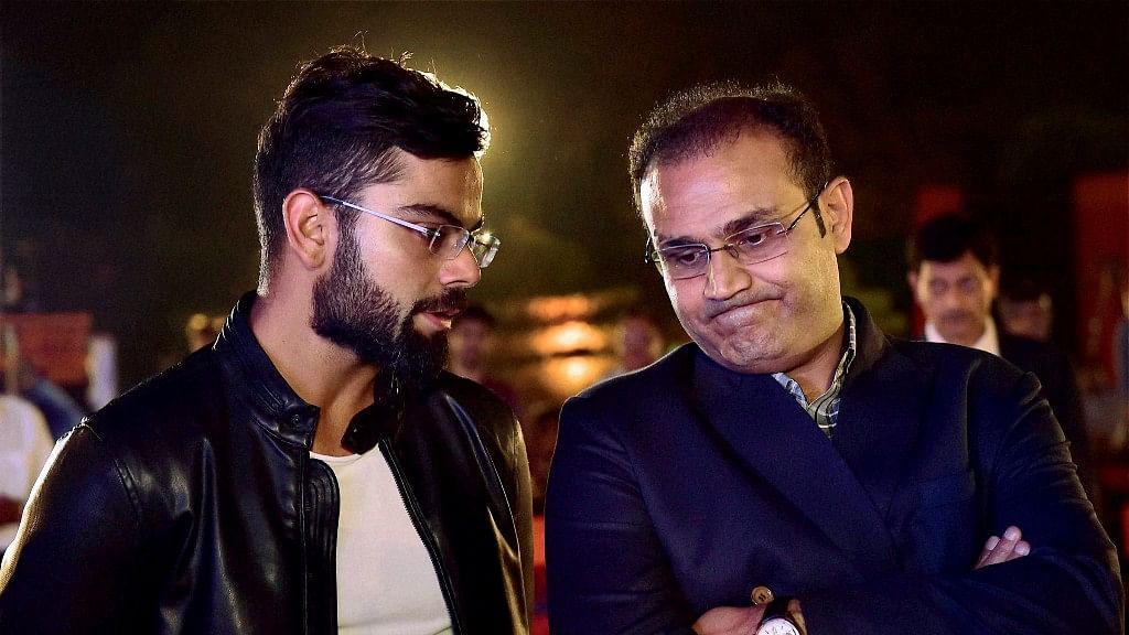 Virender Sehwag says after watching a young Virat Kohli play, he was convinced of his enormous talent. (Photo: PTI)