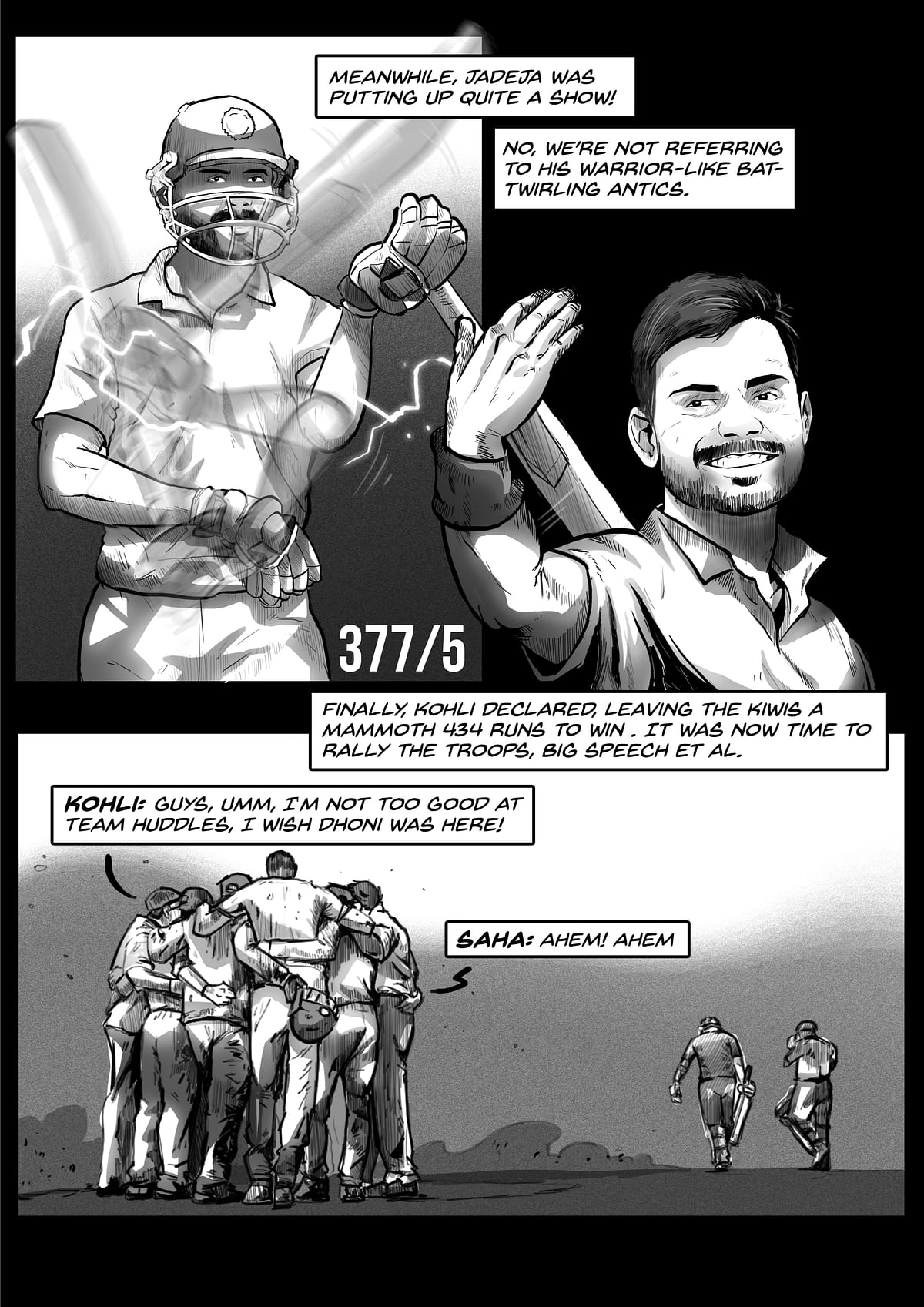 What went through captain Kohli’s mind?