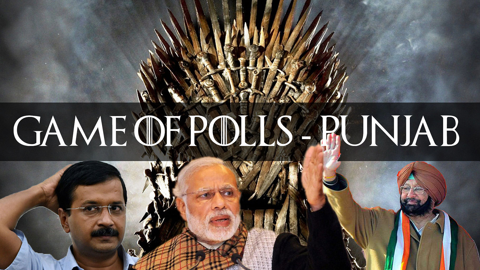 The opinion poll gave the Congress 49 to 55 seats, while the AAP got 42 to 46 seats. (Photo: <b>The Quint</b>)