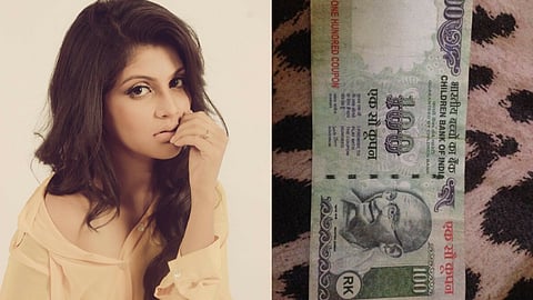 Tv Actress Gets Shortchanged With A Fake Rs 100 Note