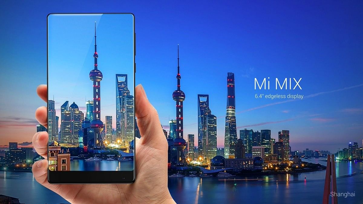 Xiaomi unveiled the Mi Mix, edge-to-edge display phone in China yesterday. (Photo Courtesy: Xiaomi)
