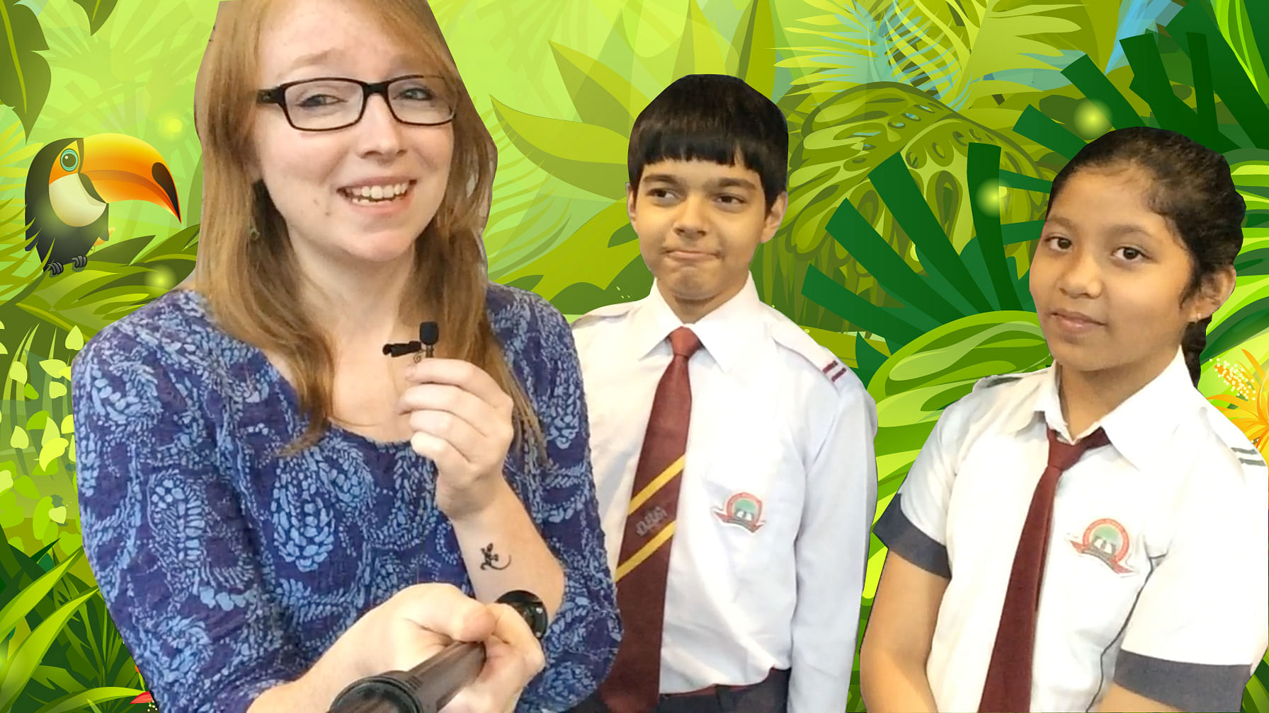 <b>The Quint</b>’s environment reporter interviews some really smart kids. (Image: altered by <b>The Quint</b>)