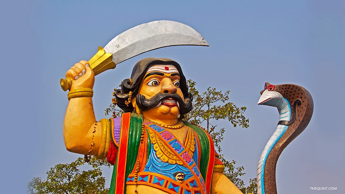 Ravana is worshipped in a lot of southern Indian states. (Photo: iStockphoto, altered by The Quint)