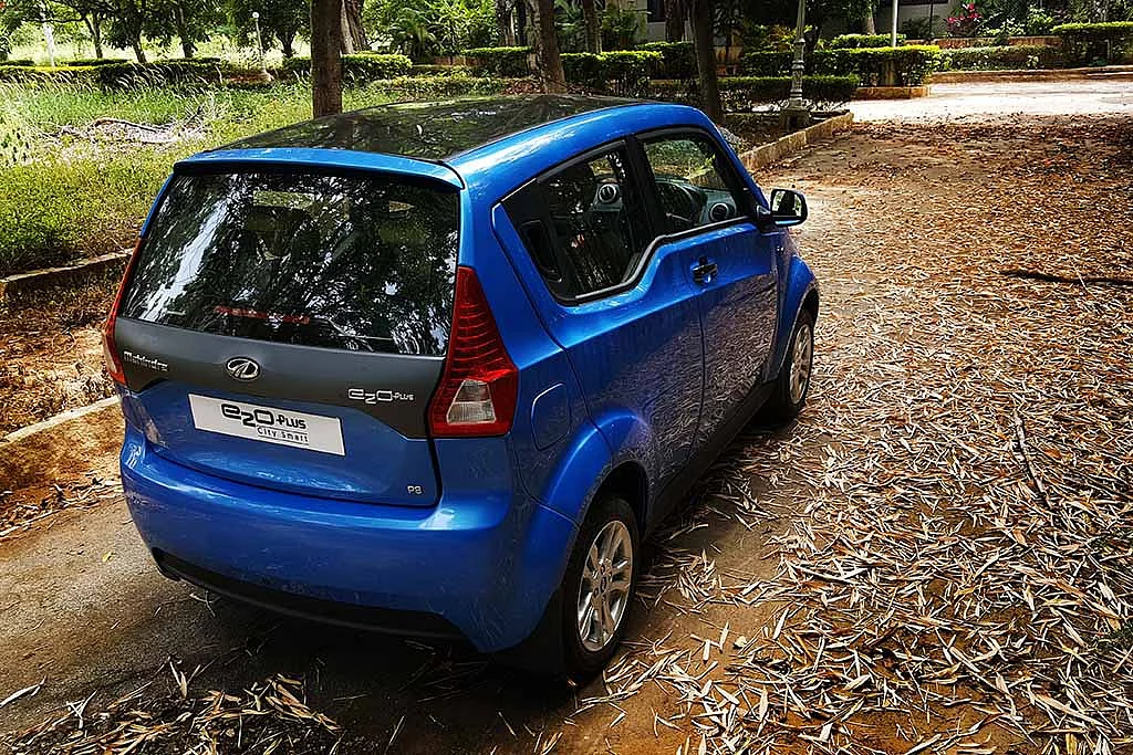 Driving the Mahindra e2o Plus was fun. (Photo Courtesy: MotorScribes)