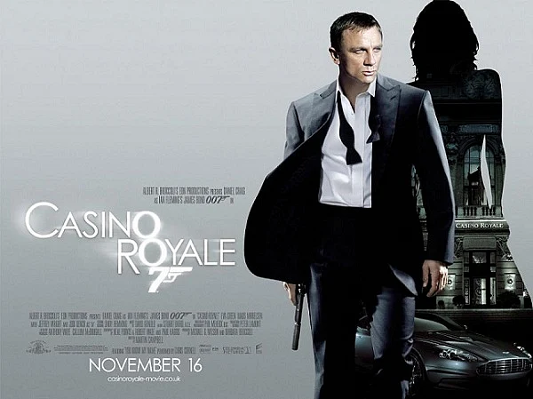 The 2006 <i>Casino Royale </i>poster.