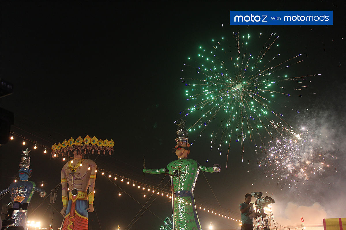 The visual journey of Durga Puja festivities and Goddess Durga with the help of Moto Z with MotoMods.