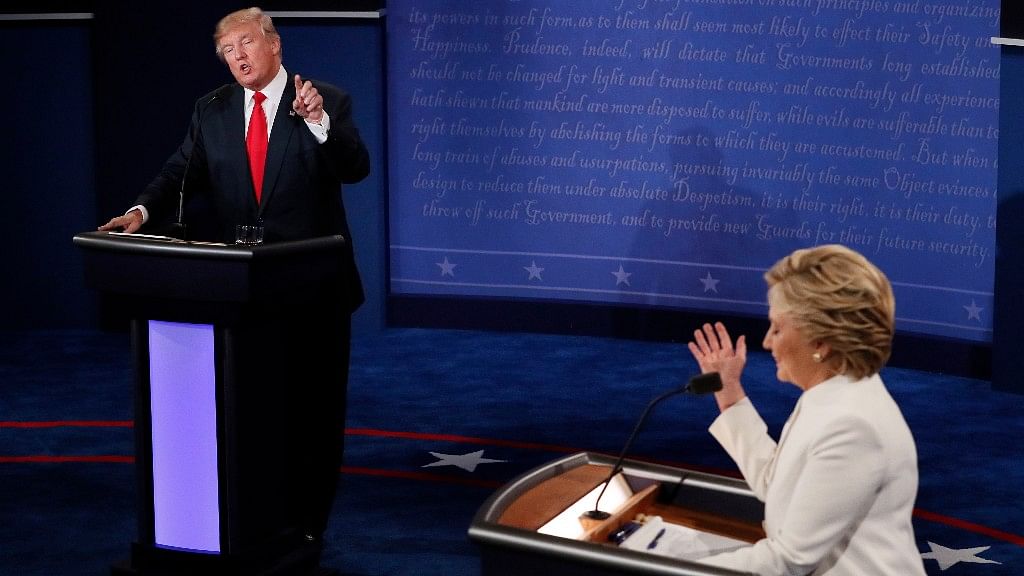 Final US Presidential Debate: Clinton Vs Trump on Gun Laws 