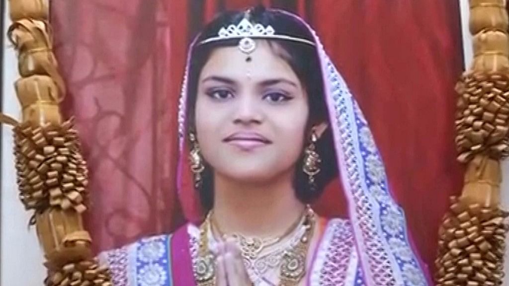 Thirteen-year-old Aradhana died two days after completing a 68-day fast. (Photo Courtesy: ANI Screengrab)