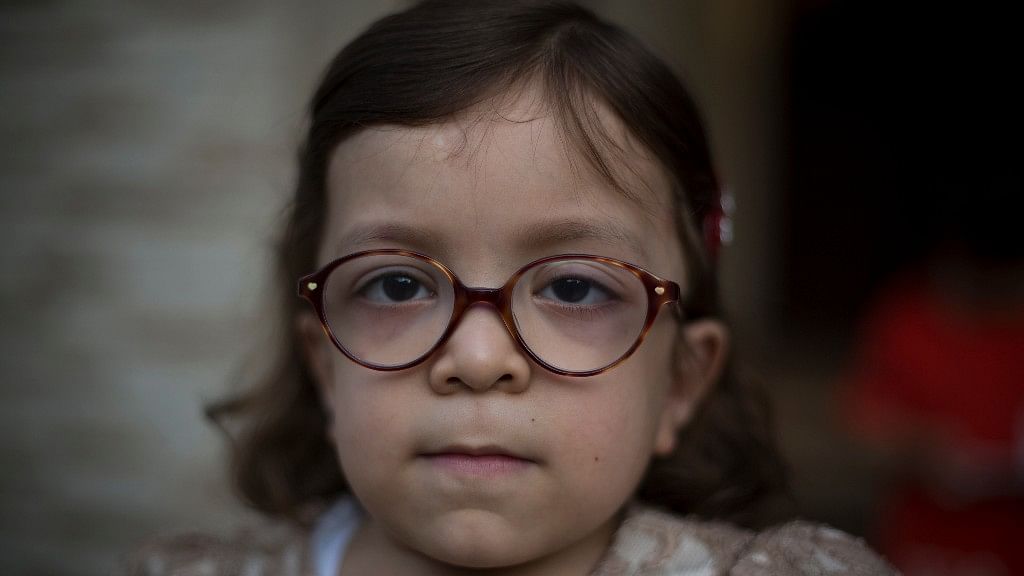 Maria is just six-years-old but most of her young life has been spent in pain caused by a rare disease that will leave her unable to walk unless she has a surgery. (Photo: AP)