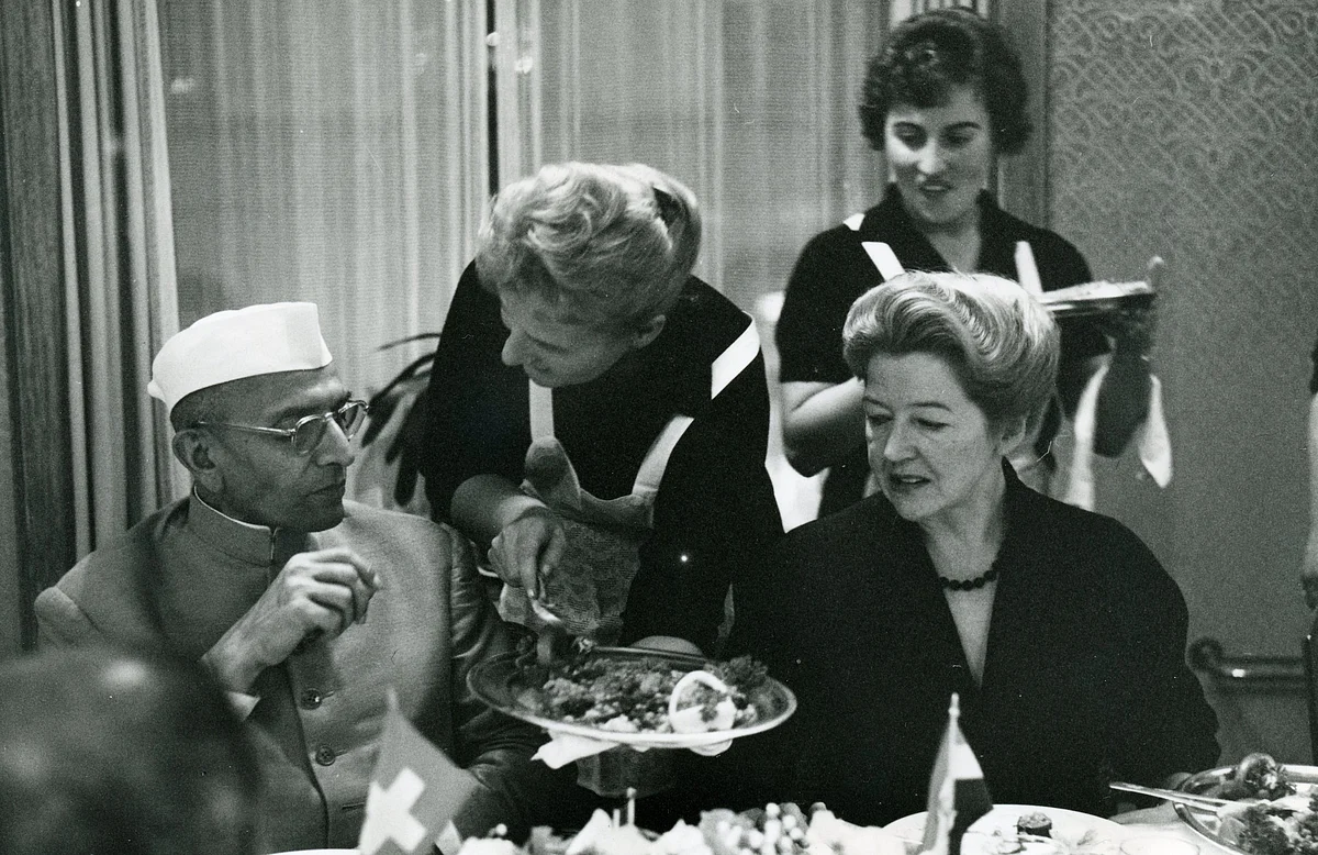 Morarji Desai and Margarith Hiltl. (Photo Courtesy: Hitl)