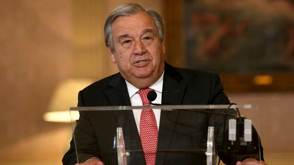 File photo of United Nations Secretary-General Antonio Guterres 