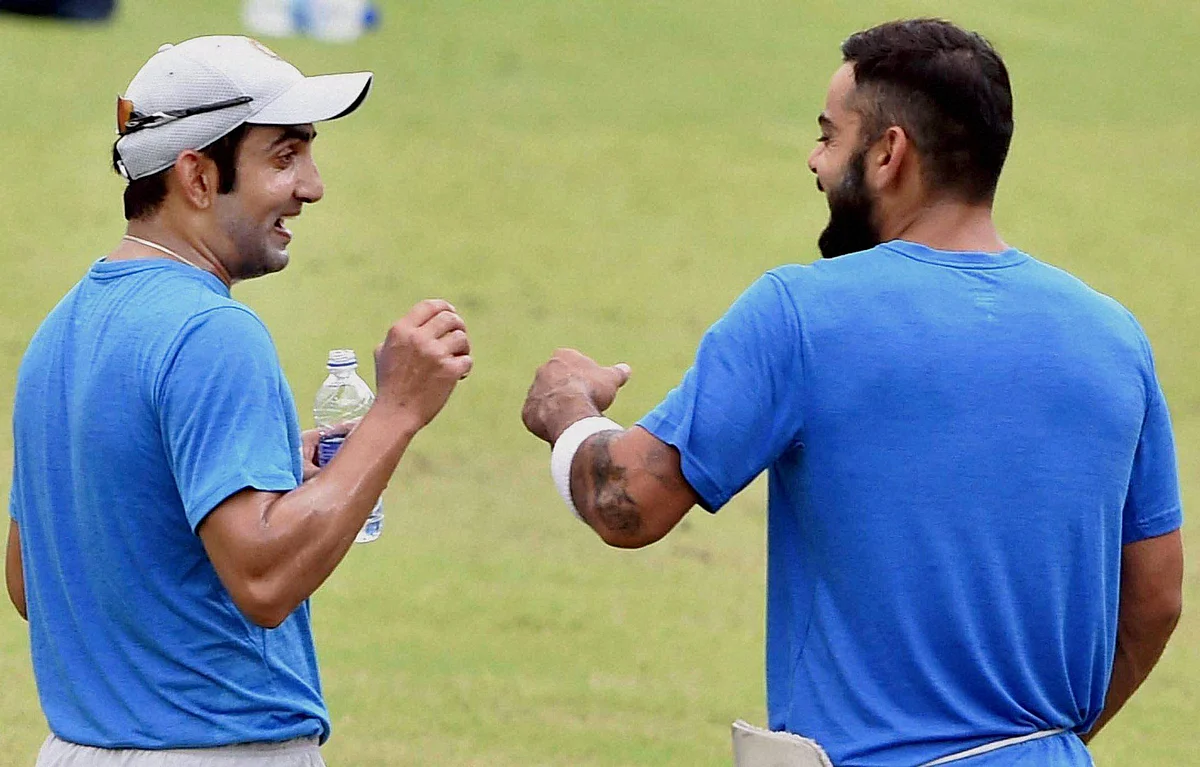 Gautam Gambhir joined the team in Kolkata. (Photo: PTI)