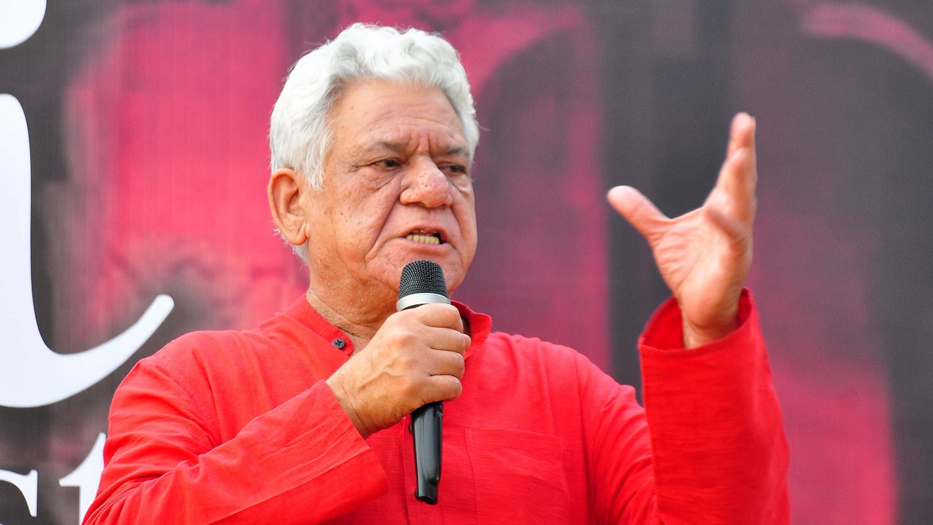 Om Puri talks about the roles he enjoyed the most. (Photo: IANS)&nbsp;