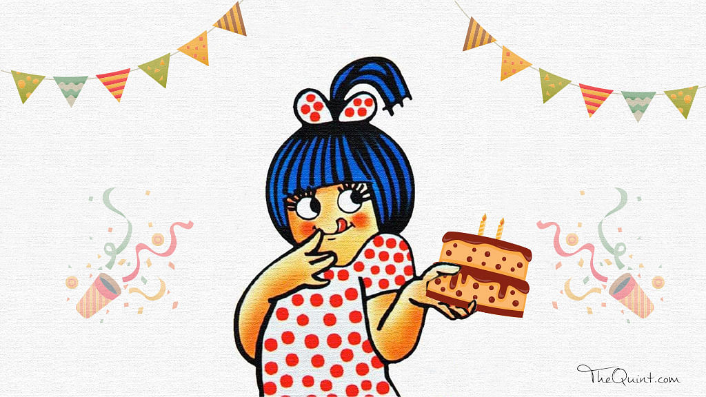 Amul girl, you are truly the ‘Taste of India’. (Photo: Rahiul Gupta/<b>The Quint</b>)