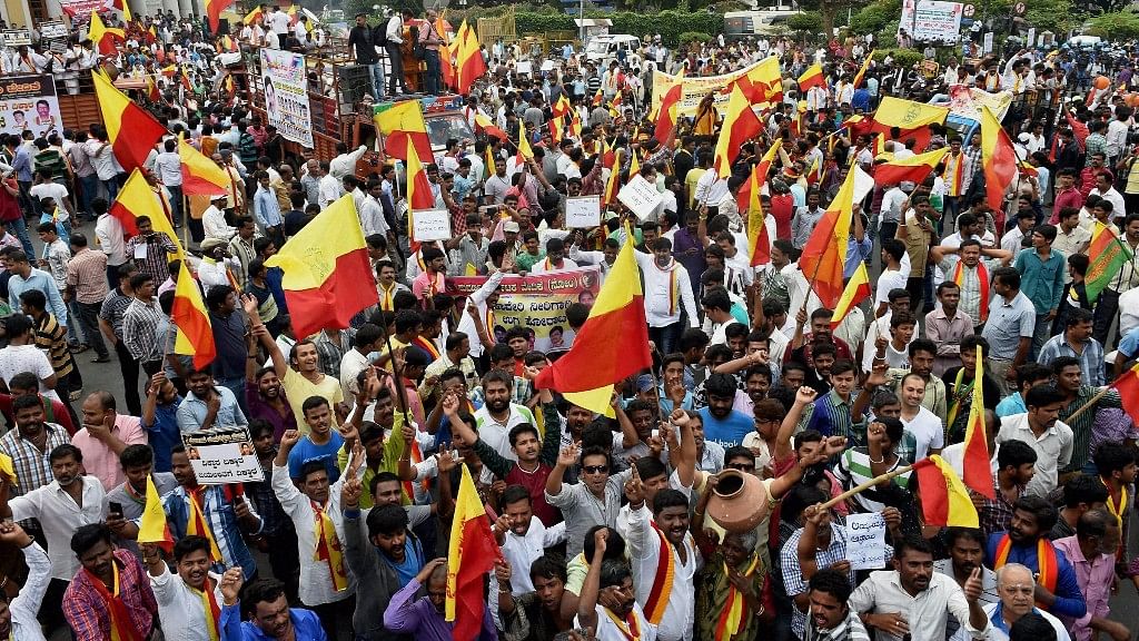 Protests over the Cauvery river issue had rocked Karnataka recently. (Photo: PTI)