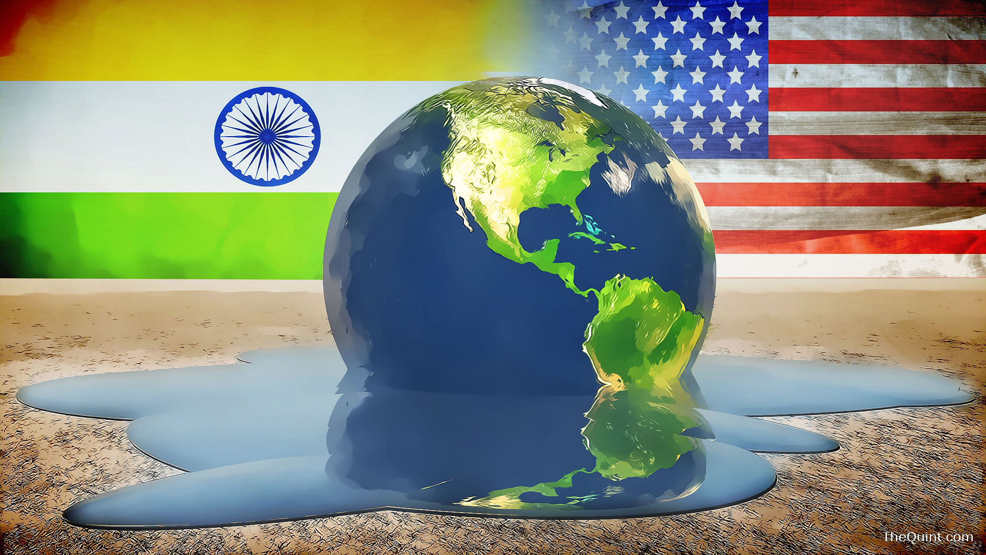 Has India’s right to development been sacrificed at the altar of the Paris Climate Deal? (Photo: iStock/ Altered by <b>The Quint</b>)
