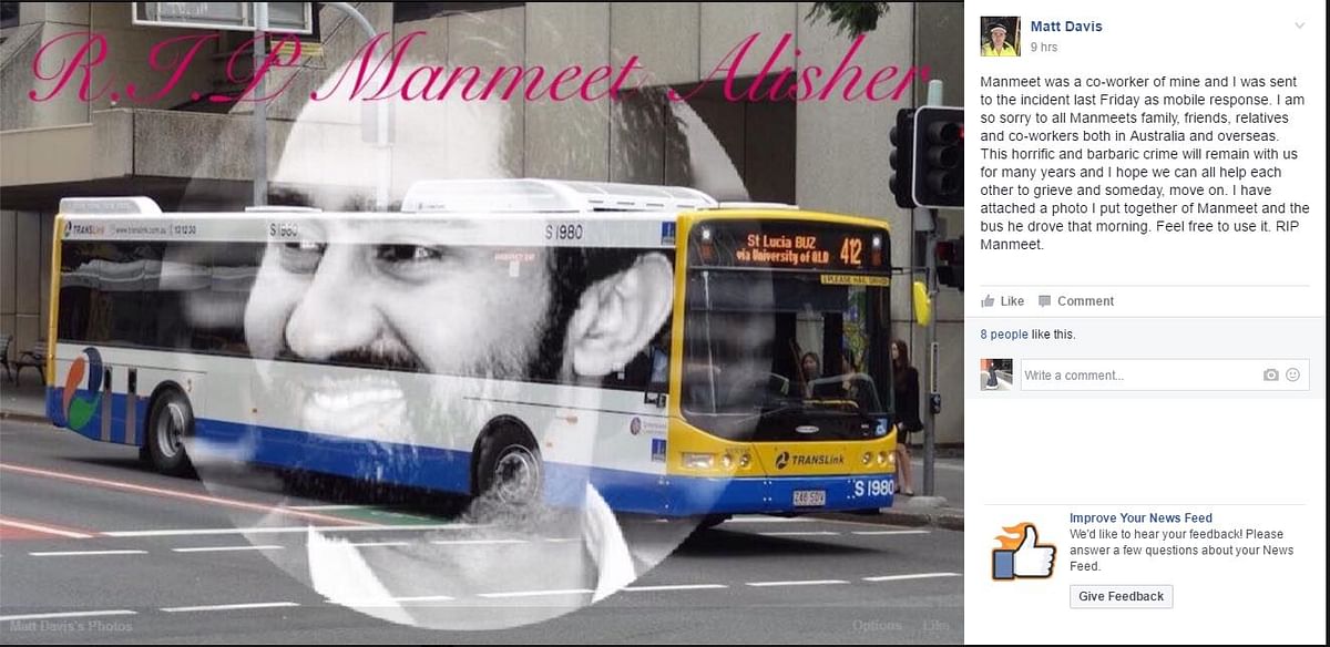 Manmeet Sharma was a singer, actor, poet and a prominent figure in the Punjabi-Australian community.