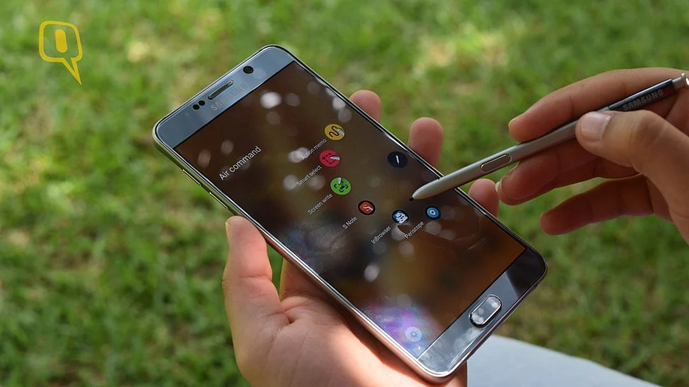 Samsung Galaxy Note 5. (Photo: <b>The Quint</b>)