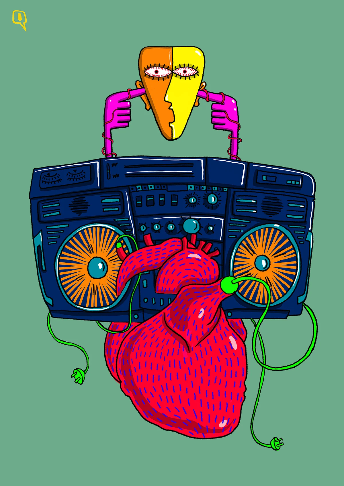 When I have a panic attack, I can hear that pounding loud and clear, as if my body is a boombox with spiteful music. (Photo: <b>The Quint</b>/Susnata Paul)