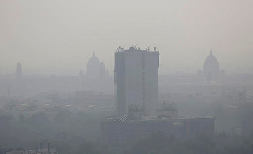 Delhi’s air pollution levels were ‘severe’ even before Diwali this year. 