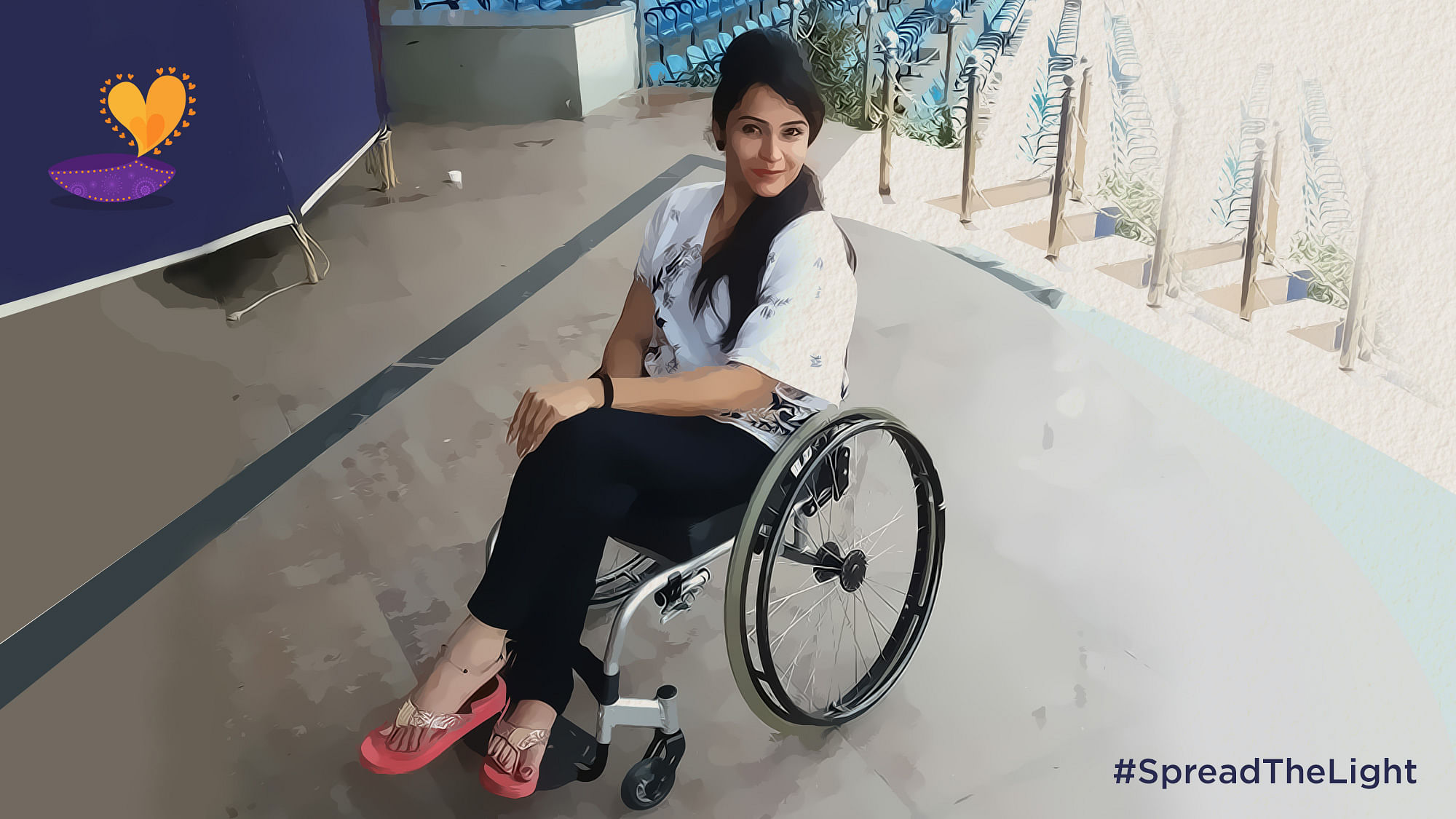 Let’s #SpreadTheLight in Shweta Sharma’s life. (Photo: <b>TheQuint</b>) 