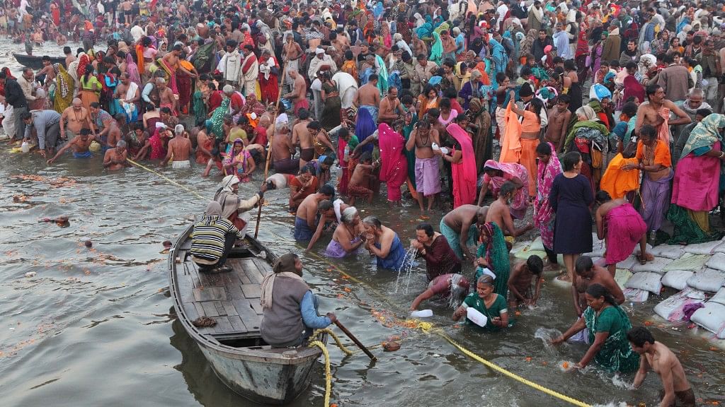 Devotees throng the river due to religious reasons. Image used for representational purpose. (Photo: iStock)