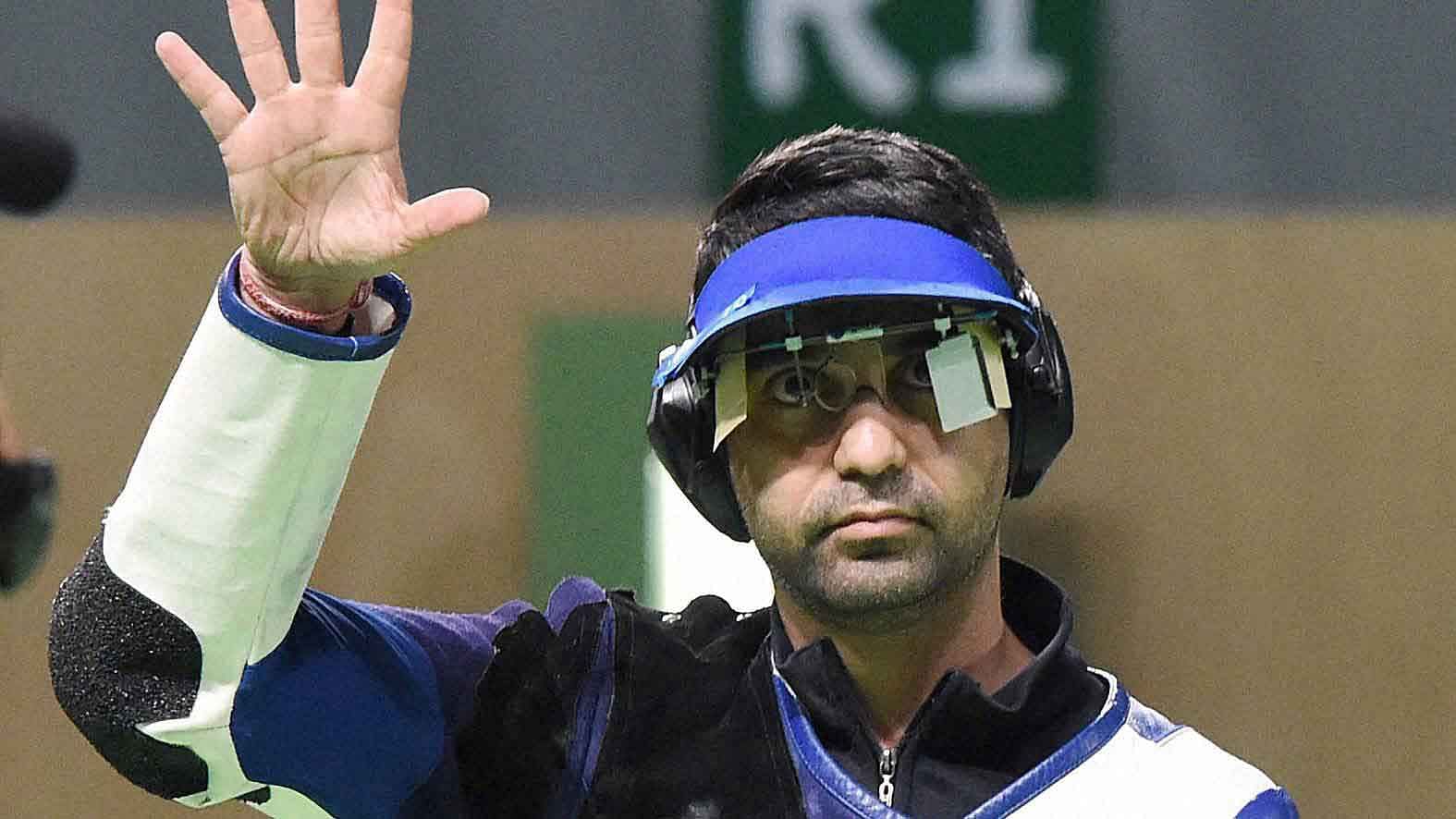 Abhinav Bindra finished fourth at the Rio Olympics, missing a medal in his final Games.(Photo: AP)