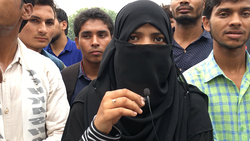 Kehkashan Khanam went where no woman had gone before when she stood for the election last year. (Photo: The Quint)