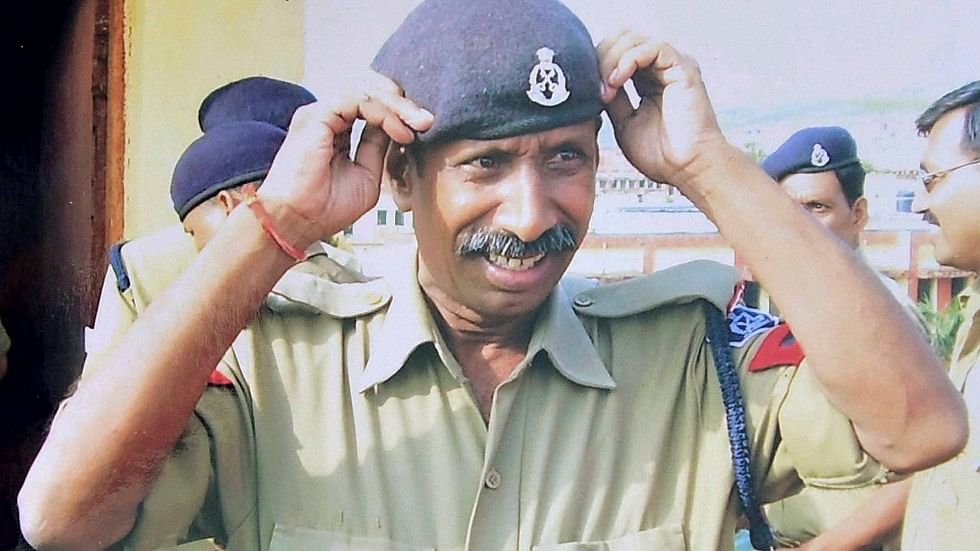 Ramashankar Yadav, the head constable who was killed by the SIMI activists. (Photo: PTI)