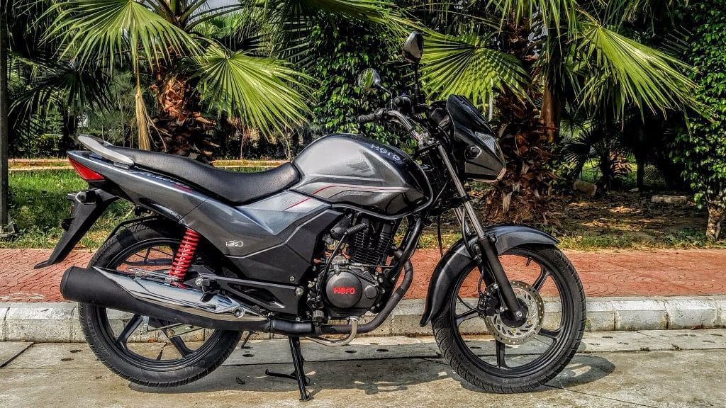 The Hero Achiever 150. (Photo Courtesy: <a href="https://www.motorscribes.com/Articles/hero-motocorp-achiever-150-first-ride-bike-review">Motorscribes</a>)