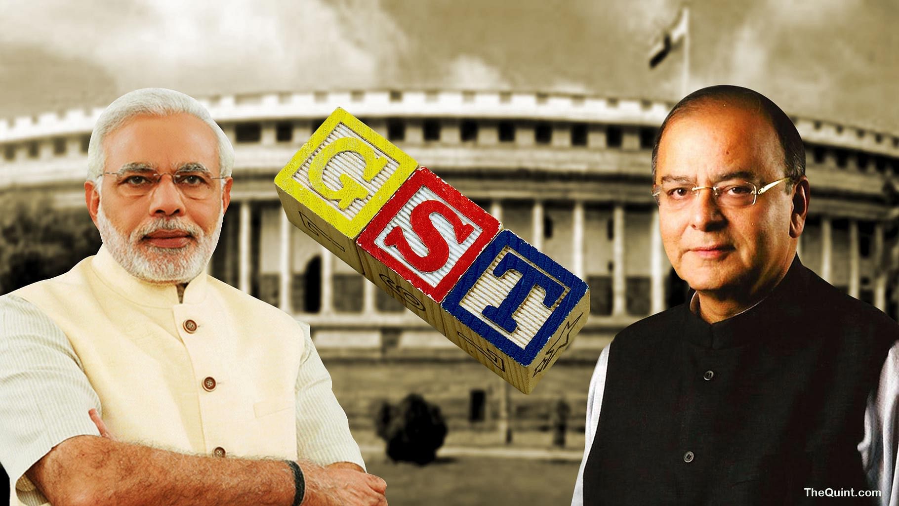 The GST council meeting on Tuesday is crucial as many key issues will be discussed. (Photo: <b>The Quint)</b>