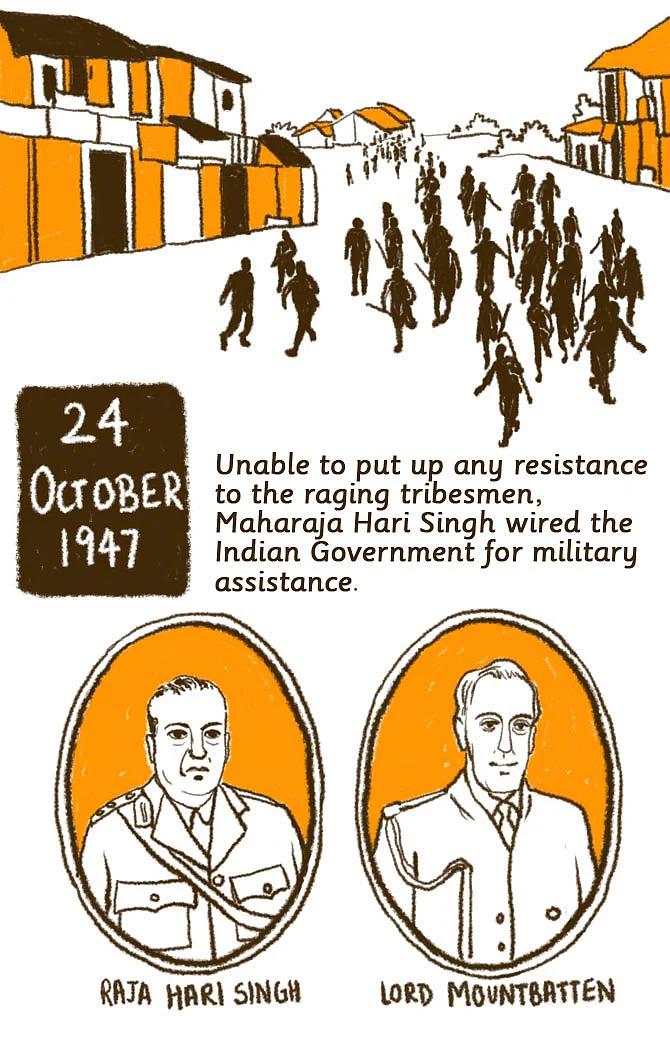 A Stomach Ache Led to a Turbulent Accession of Jammu & Kashmir