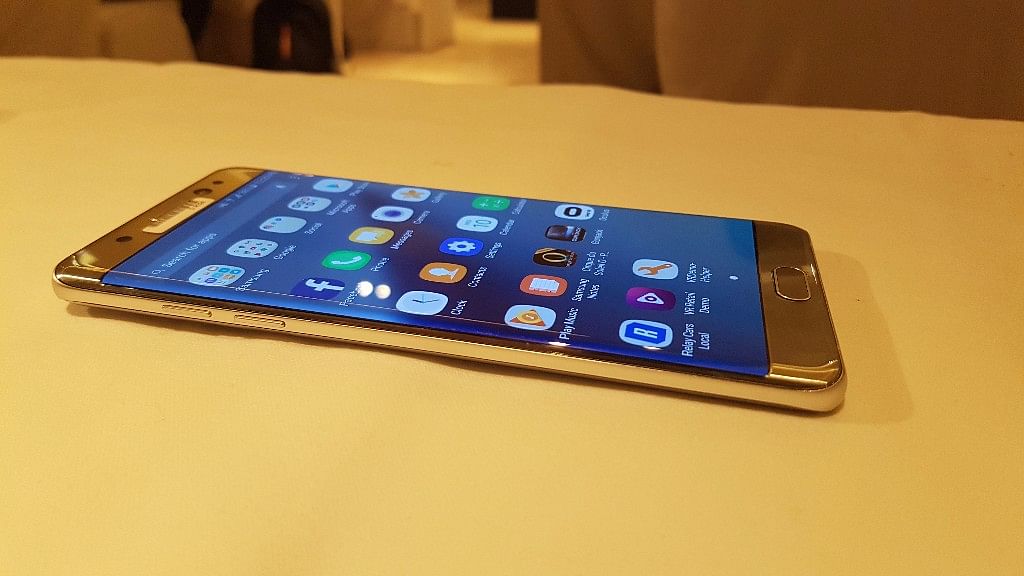 Samsung Galaxy Note 7. (Photo: <b>The Quint</b>)