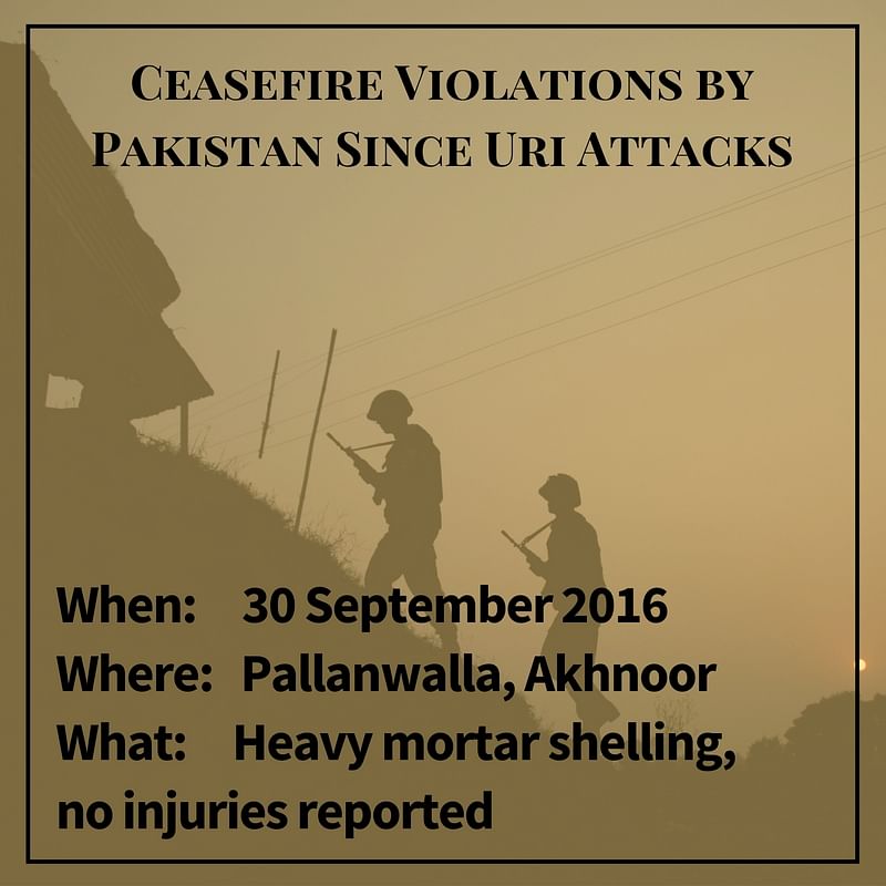 Not content with the Uri attacks, Pakistan has ramped up ceasefire violations in the region since.