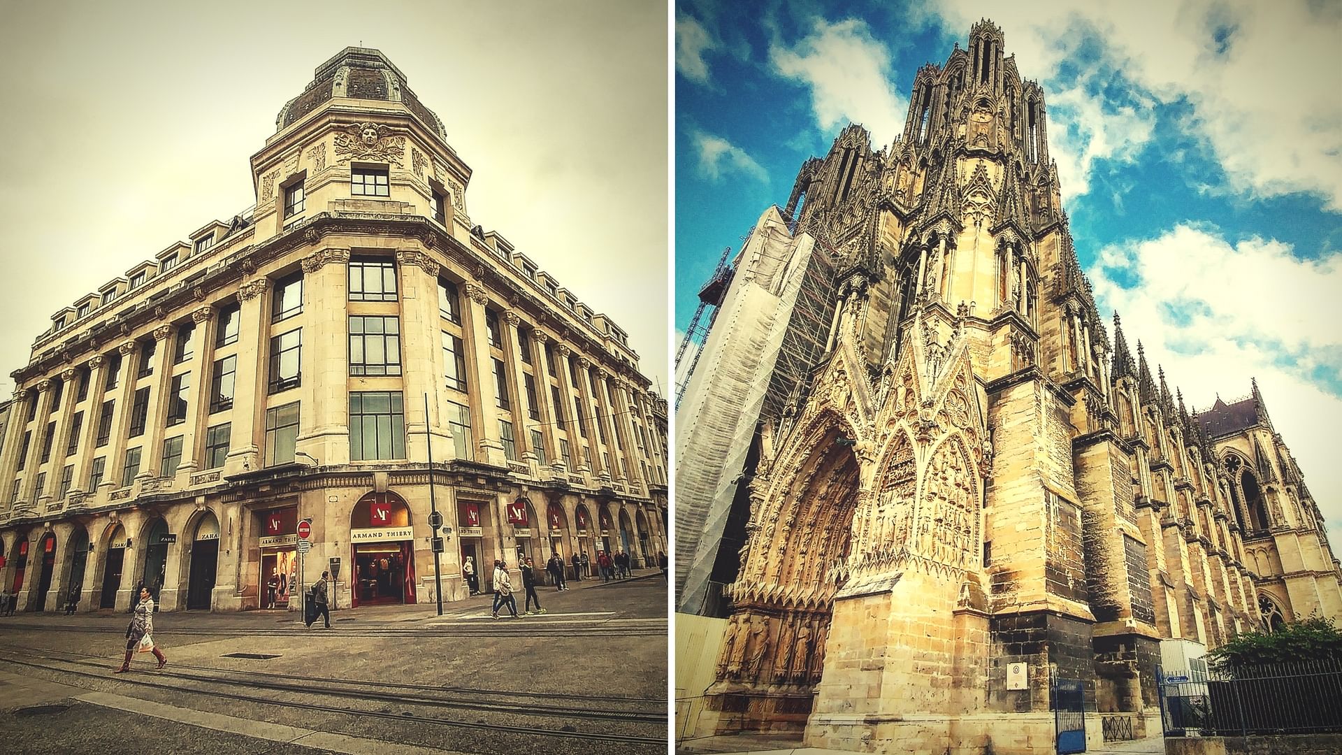 <div class="paragraphs"><p>The entire city centre was rebuilt in Art Deco style, making Reims one of France’s most unique towns from a design perspective. </p></div>