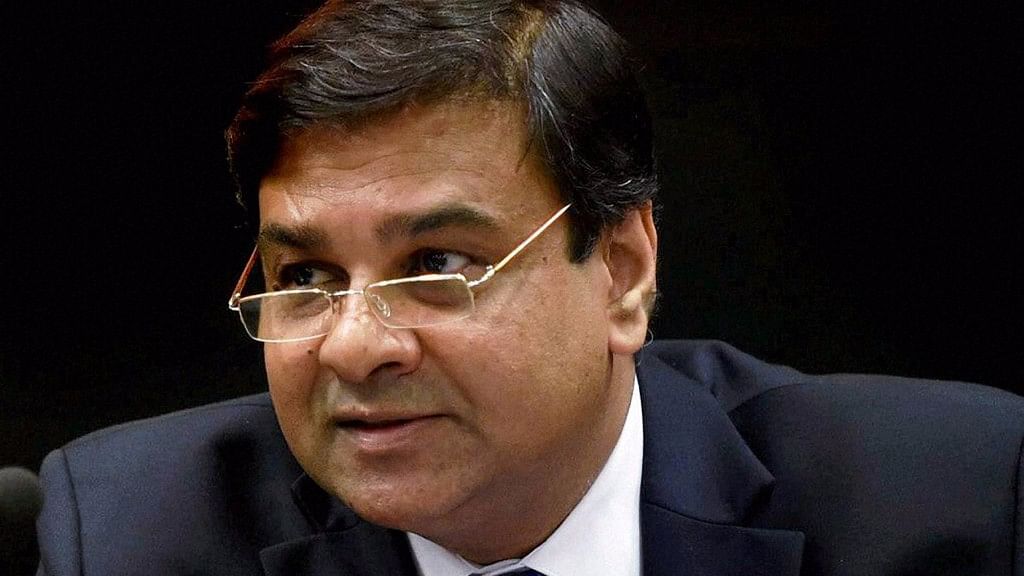  A file photo of&nbsp; Urjit  Patel.&nbsp;